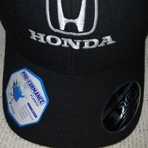 Black Flexfit Honda Cap. New Never Worn.